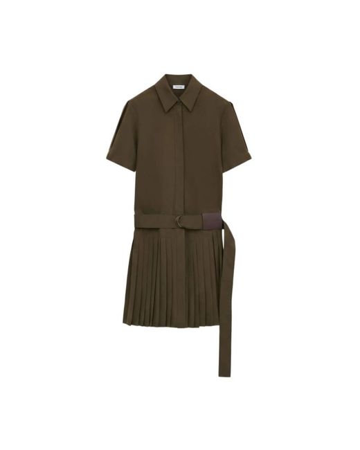 Loewe Green Shirt Dresses