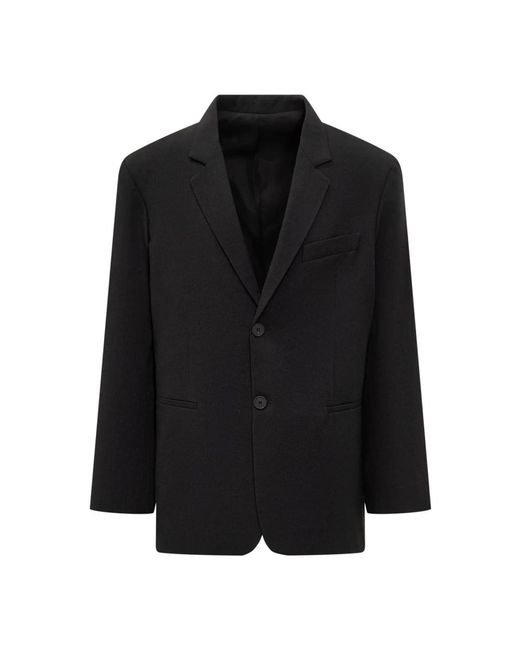Studio Nicholson Jassen ,Zwart ,Katoen Roversi Jacket in het Black voor heren