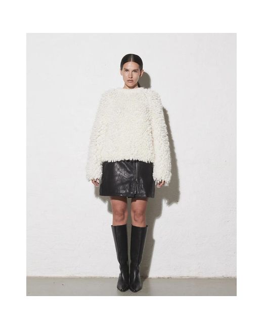 Envelope White Loop Strickpullover