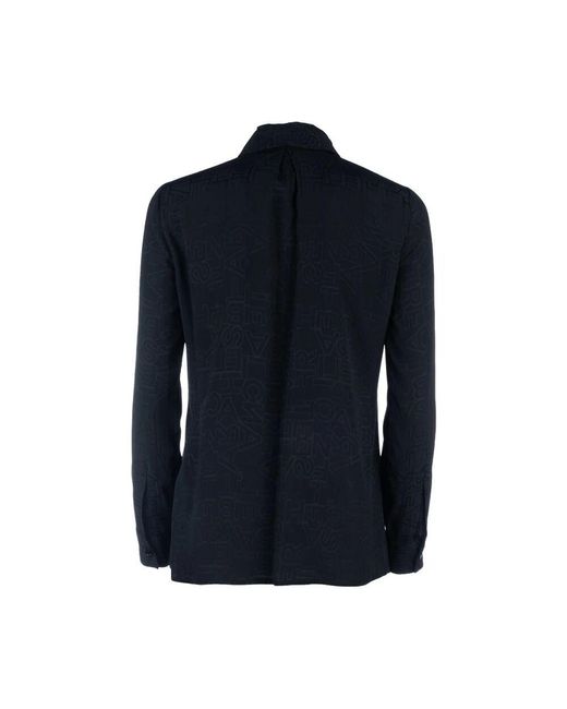 Elisabetta Franchi Blue Stilvolle Hemden Kollektion