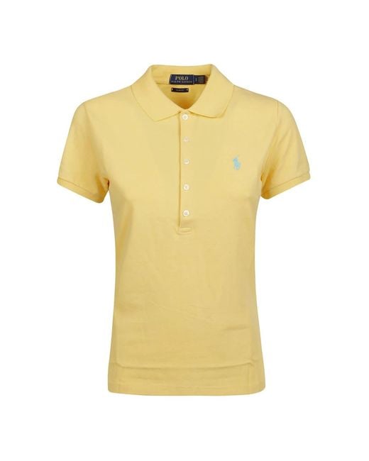 Ralph Lauren Yellow Polo Shirts