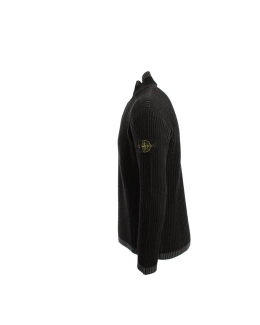 Stone Island Black Turtlenecks for men
