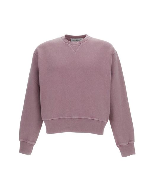 Our Legacy Purple Sweatshirts for men
