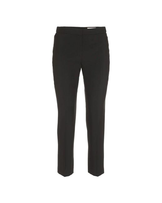 Alexander McQueen Black Maßgeschneiderte wollhose