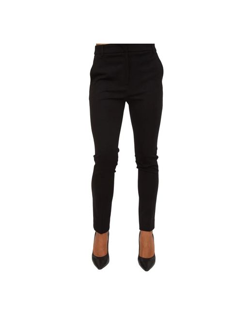 Liu Jo Black Slim-Fit Trousers