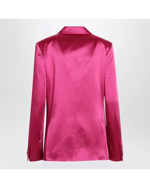 Dries Van Noten Barrystas Jas in het Pink
