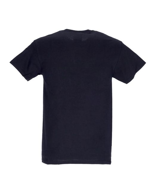 Thrasher Tops ,Zwart ,Katoen Neon Flame T-Shirt Zwart in het Blue voor heren
