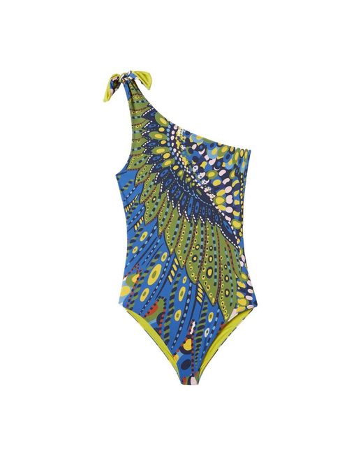 LaDoubleJ Badmode ,Veelkleurig ,Goddess Suit in het Blue