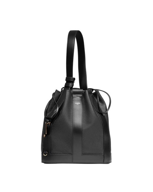 Lancel Black Bucket Bags