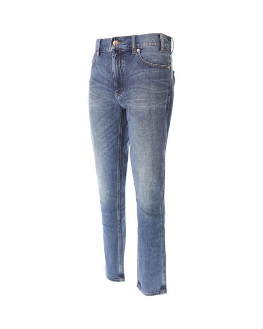 Emporio Armani Blue Slim Fit Jeans for men
