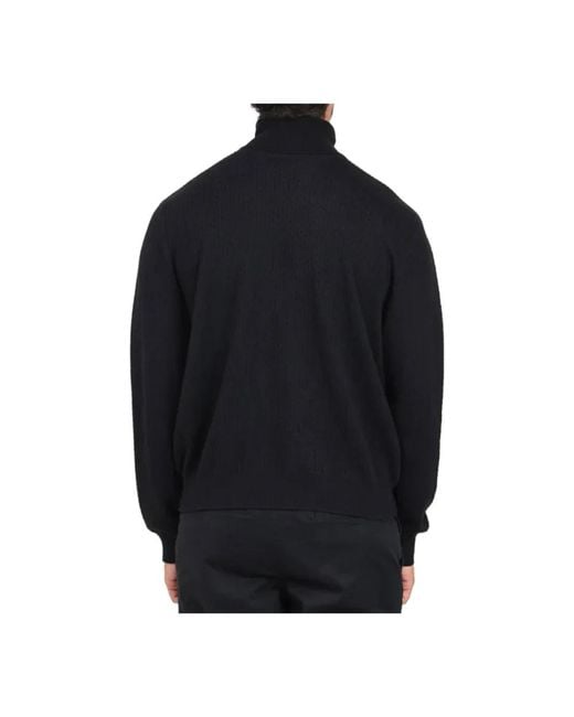 ARMANI EXCHANGE Black Turtlenecks for men