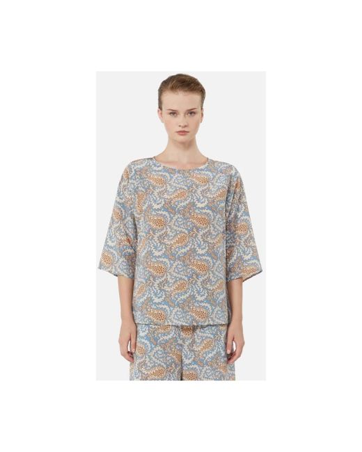 Weekend by Maxmara Gray Blouses