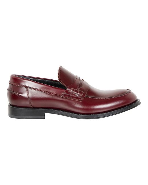 Corvari Schoenen ,Rood ,Veterschoenen in het Red voor heren