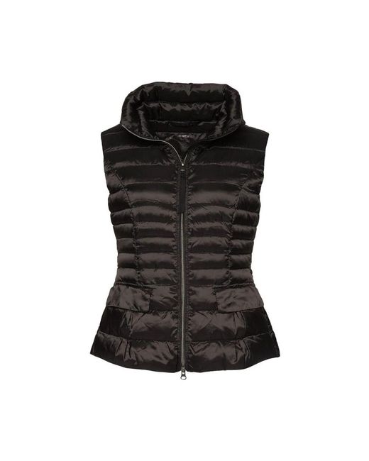 Marc Cain Black Schwarze Damenweste, Zeitloses Design