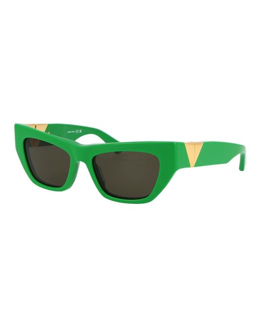 Gafas de sol elegantes bv 1177s Bottega Veneta de color Green
