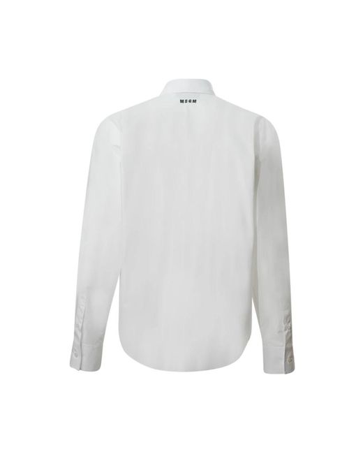 Casual Shirts MSGM de hombre de color White