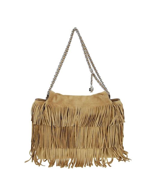 Tory Burch Metallic Shoulder Bags