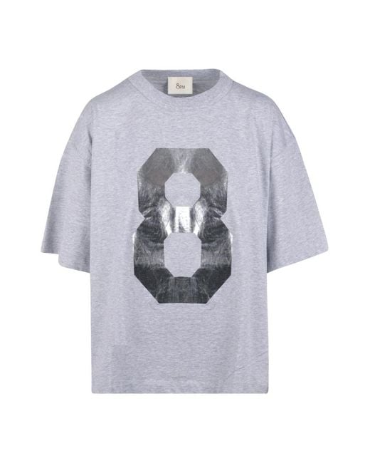 8pm Tops ,Grijs ,T-Shirts in het Gray