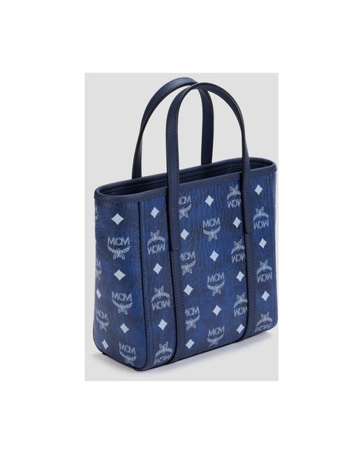 MCM Blue Shopping Bags
