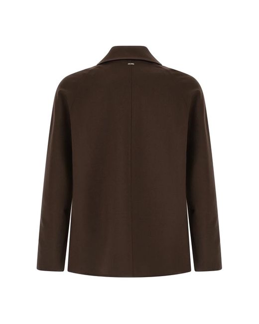 Herno Cool Wool Jacket in het Brown voor heren