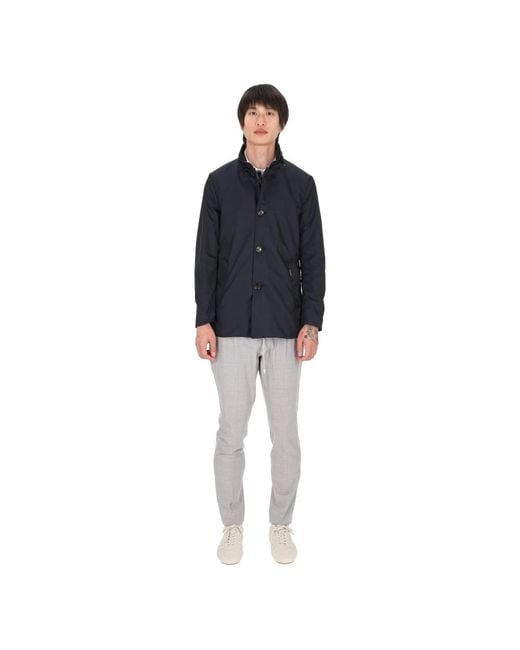Moorer Blue Light Jackets for men