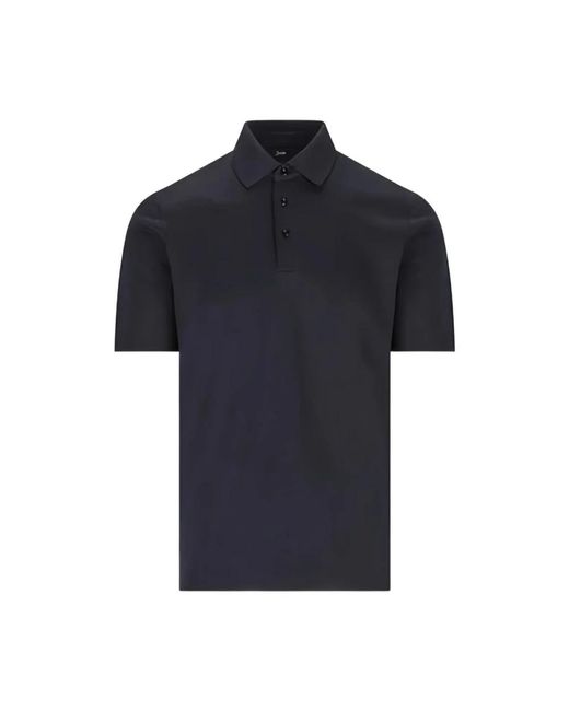Herno Tops ,Blauw ,Polo Shirts in het Blue voor heren