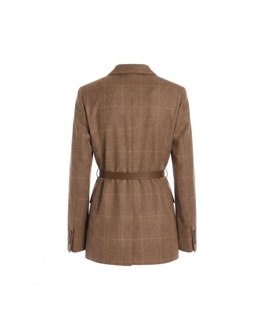 Blazers Max Mara de color Brown