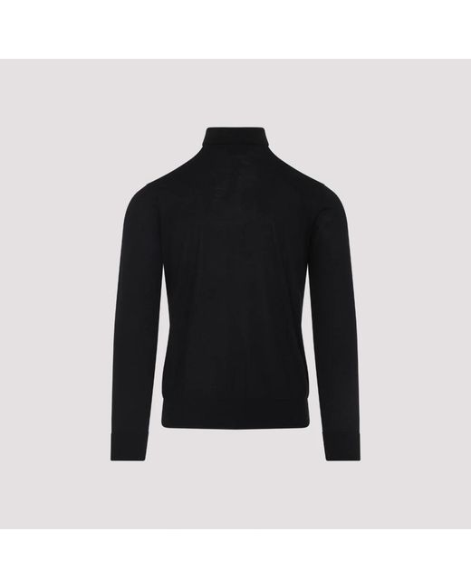 Turtlenecks Brioni de hombre de color Black