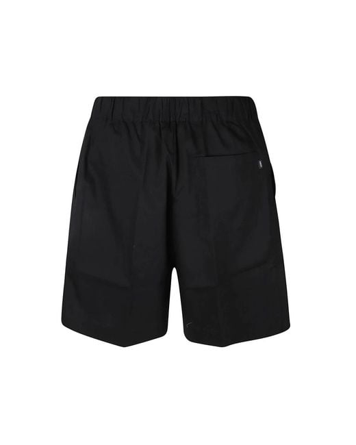 Laneus Black Short Shorts for men