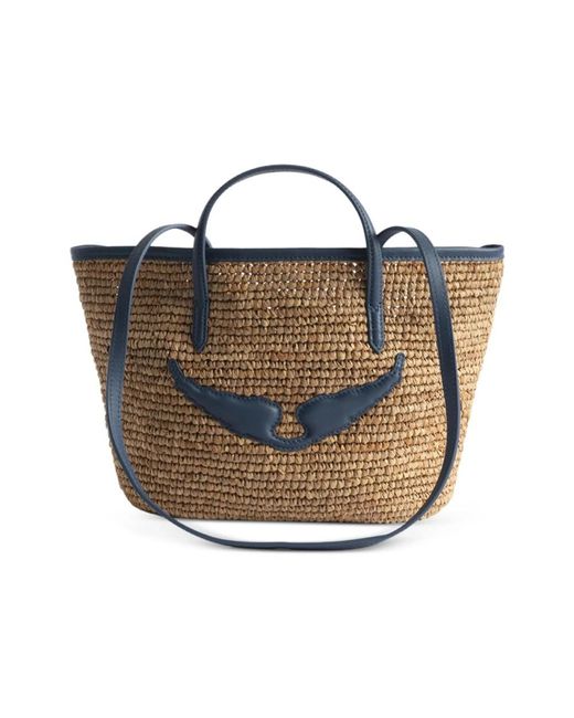 Zadig & Voltaire White Tote Bags