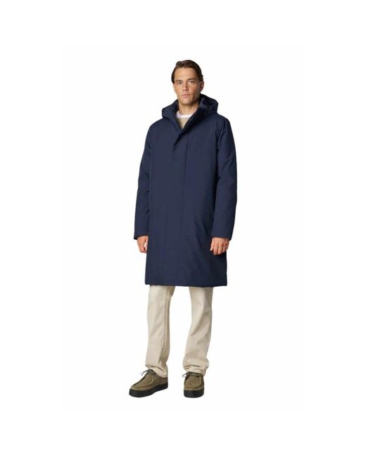Save The Duck Blue Parkas for men