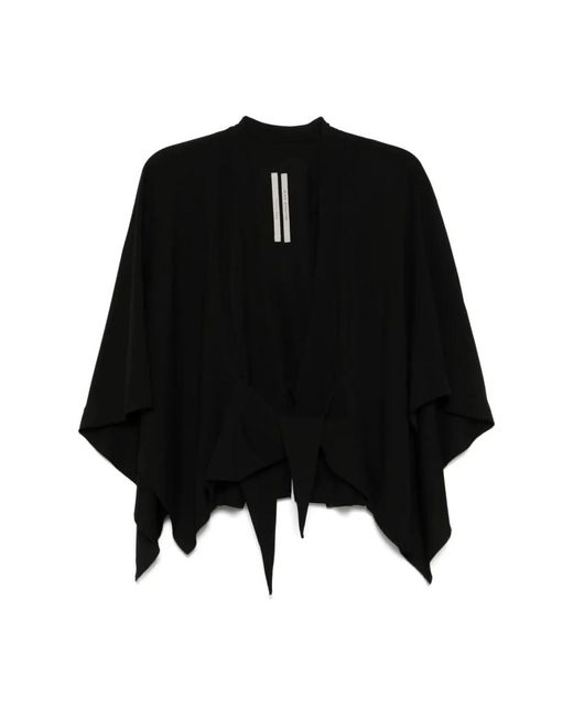 Capes Rick Owens en coloris Black