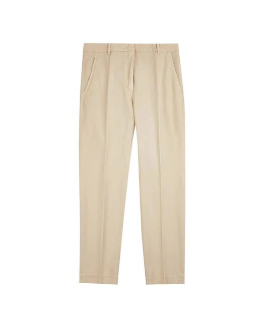 Trousers > slim-fit trousers Incotex en coloris Natural