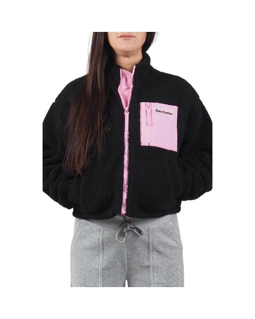 Zip-Throughs Juicy Couture de color Black