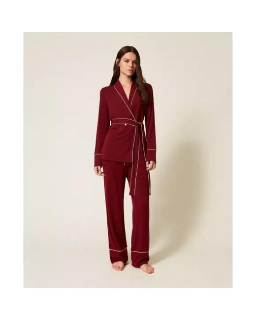 Pyjamas Twinset de color Red