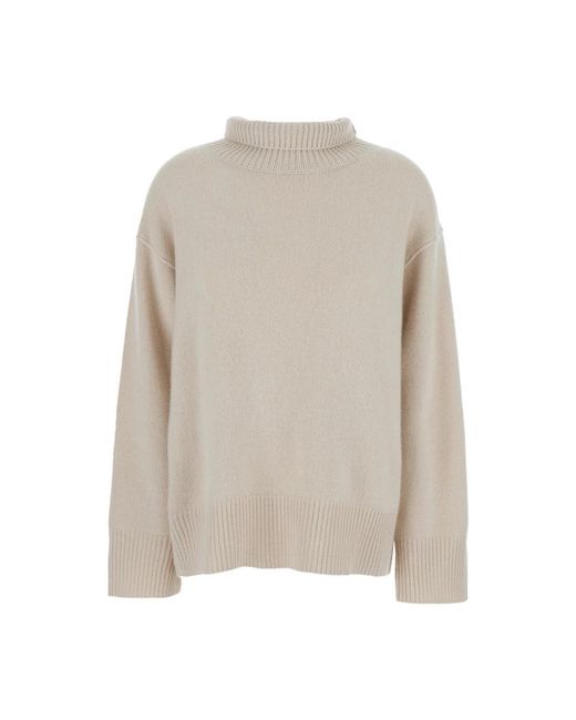 Soft Goat Gray Cashmere Knitwear