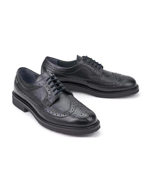 Laced shoes di Mephisto in Black da Uomo