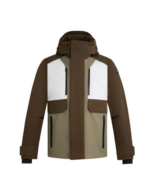 Fusalp Jassen ,Veelkleurig ,Polyester John Ski Jacket in het Green voor heren