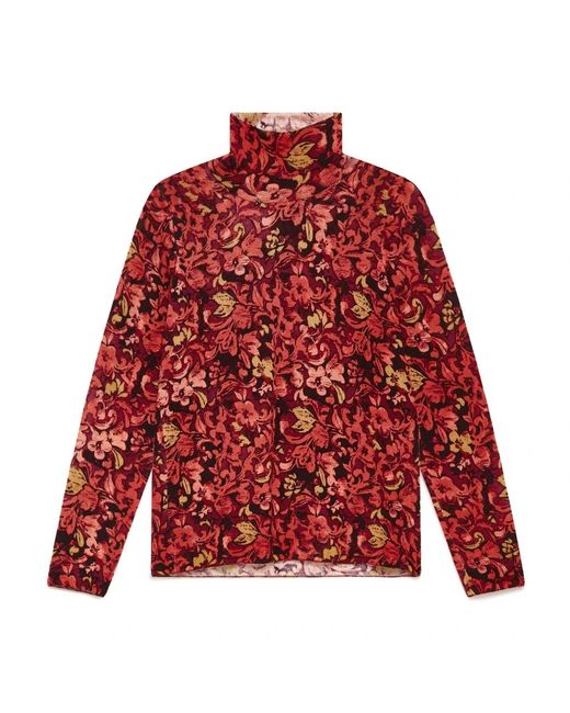 Maliparmi Red Turtlenecks