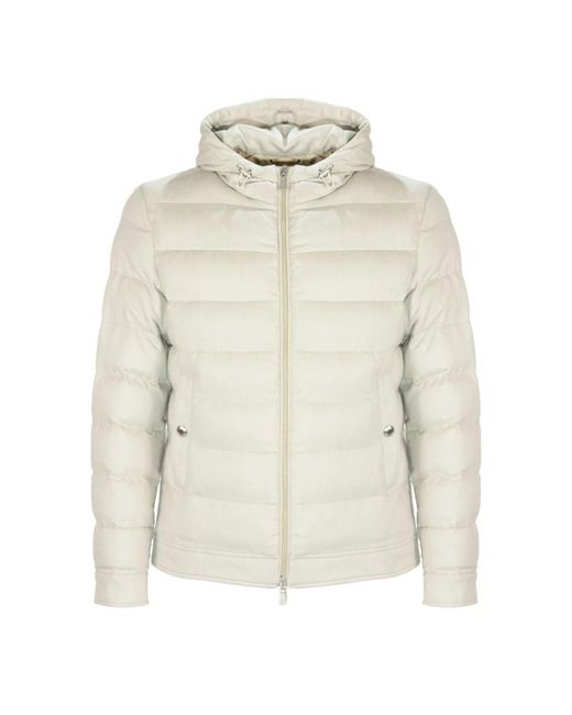 Eleventy Natural Winter Jackets for men