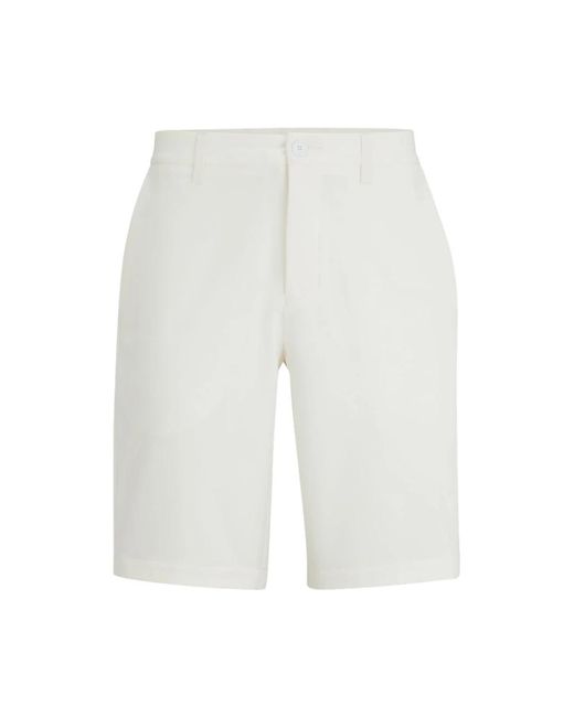 Boss Maßgeschneiderte bermuda-shorts in White für Herren