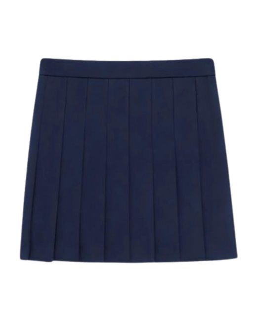 Max Mara Blue Short Skirts