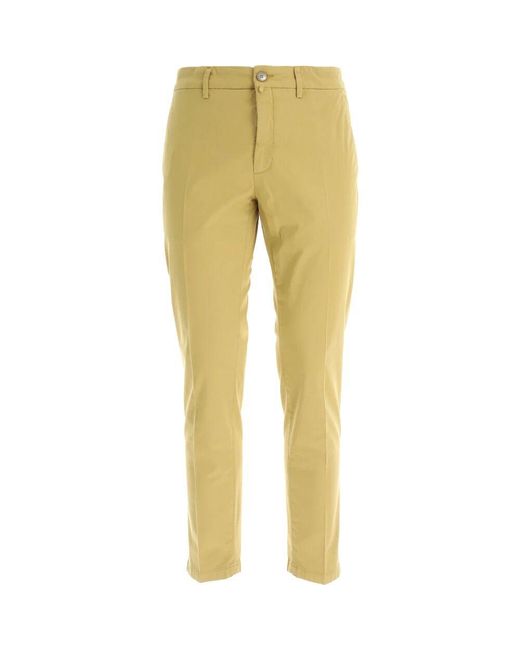 Siviglia Yellow Chinos for men