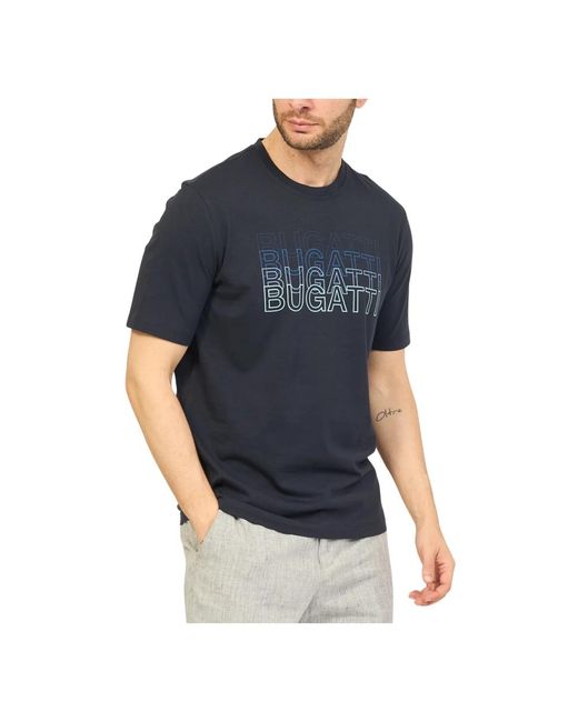 Bugatti Blaue t-shirts und polos in Blue für Herren