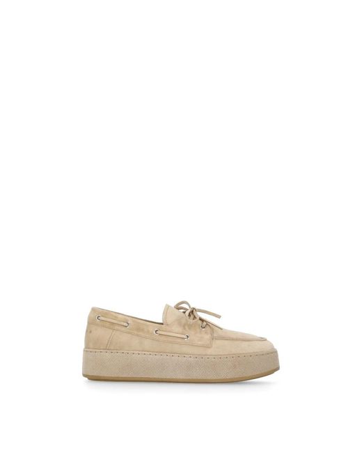 Hogan Natural Boat Shoes