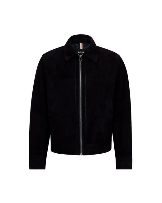 Jackets > light jackets Boss pour homme en coloris Black