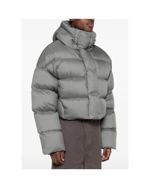 Entire studios Gray Gefütterte Kapuzenjacke