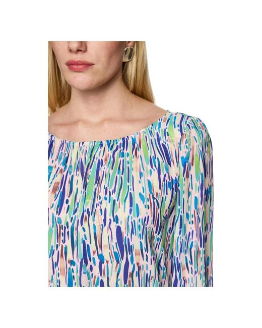 Marc Cain Blue Blouses