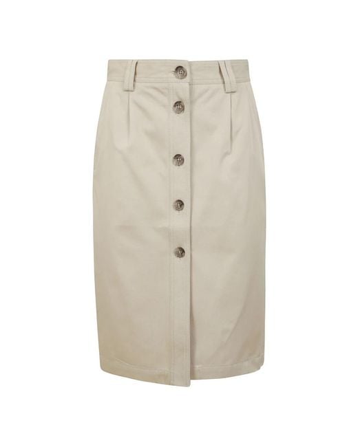 Anine Bing Natural Short Skirts