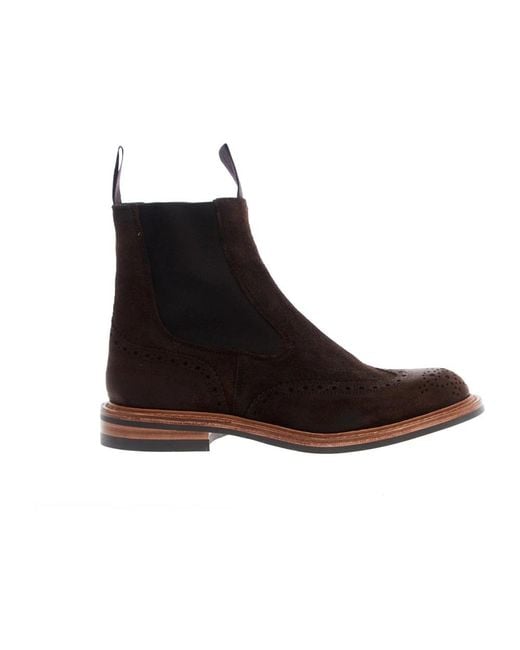 Tricker's Brown Chelsea Boots for men
